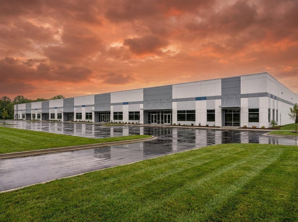 Southside Jacksonville commercial office park requiring GPR scanning